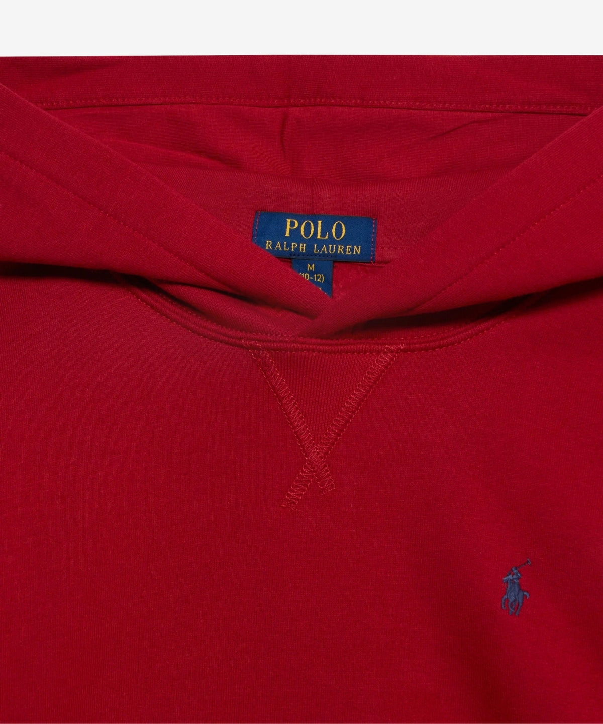 Hoodie m/Polo Logo - Camden Red