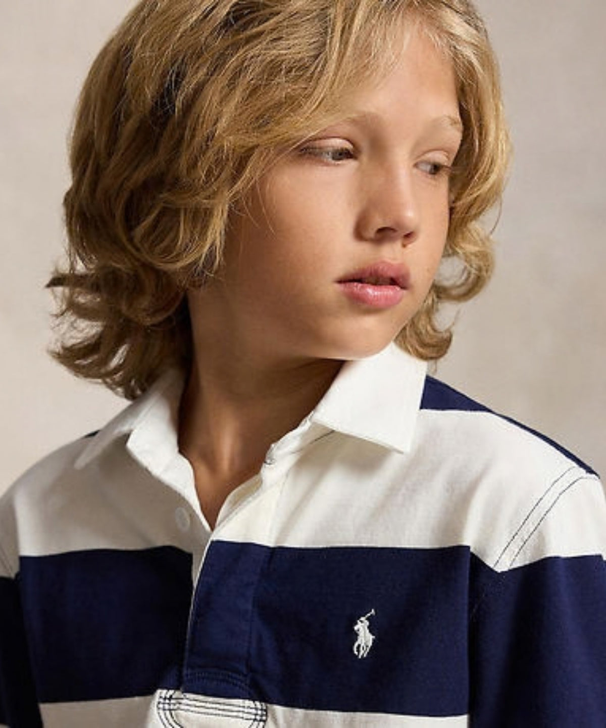 Rugby Polo T-shirt - Refined Navy/Nevis