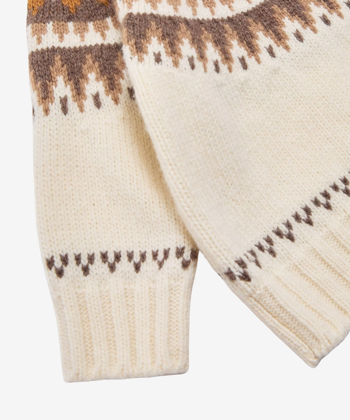 Uld/Cashmere Strik - Offwhite