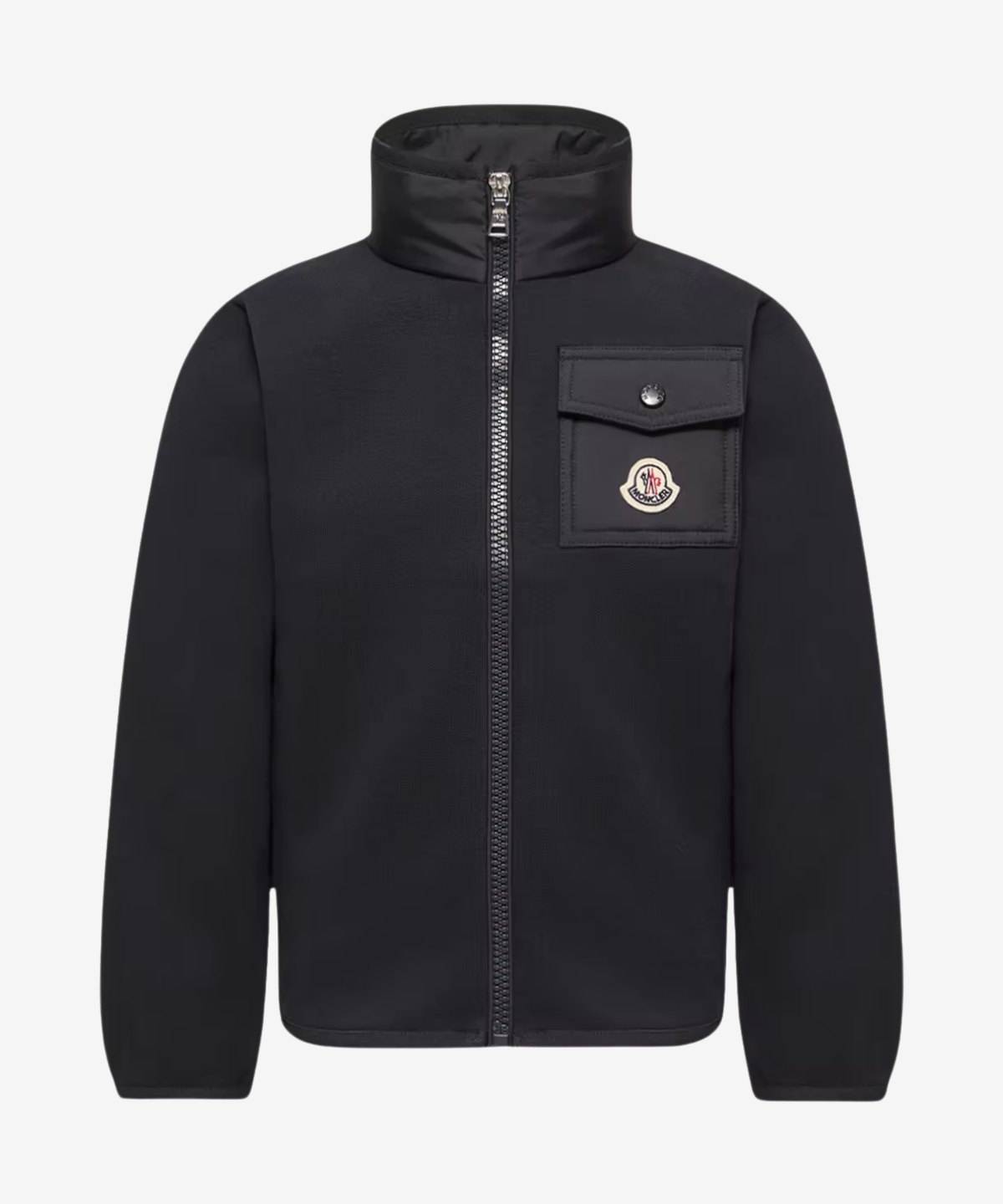 Sweatshirt m/Lynlås - Navy