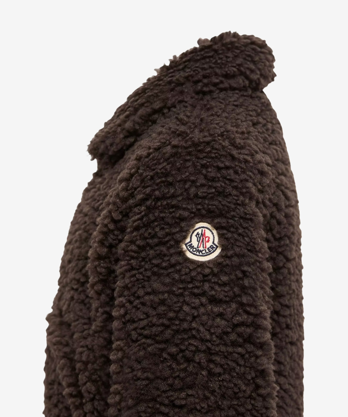 Cardigan m/Lynlås - Brun