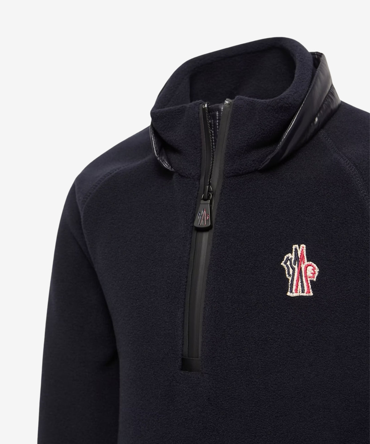 Ski Fleecetrøje m/Half Zip - Blå