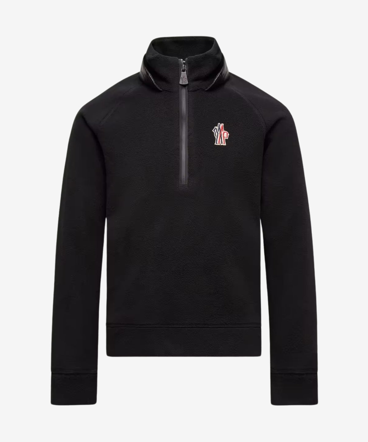 Ski Fleecetrøje m/Half Zip - Sort