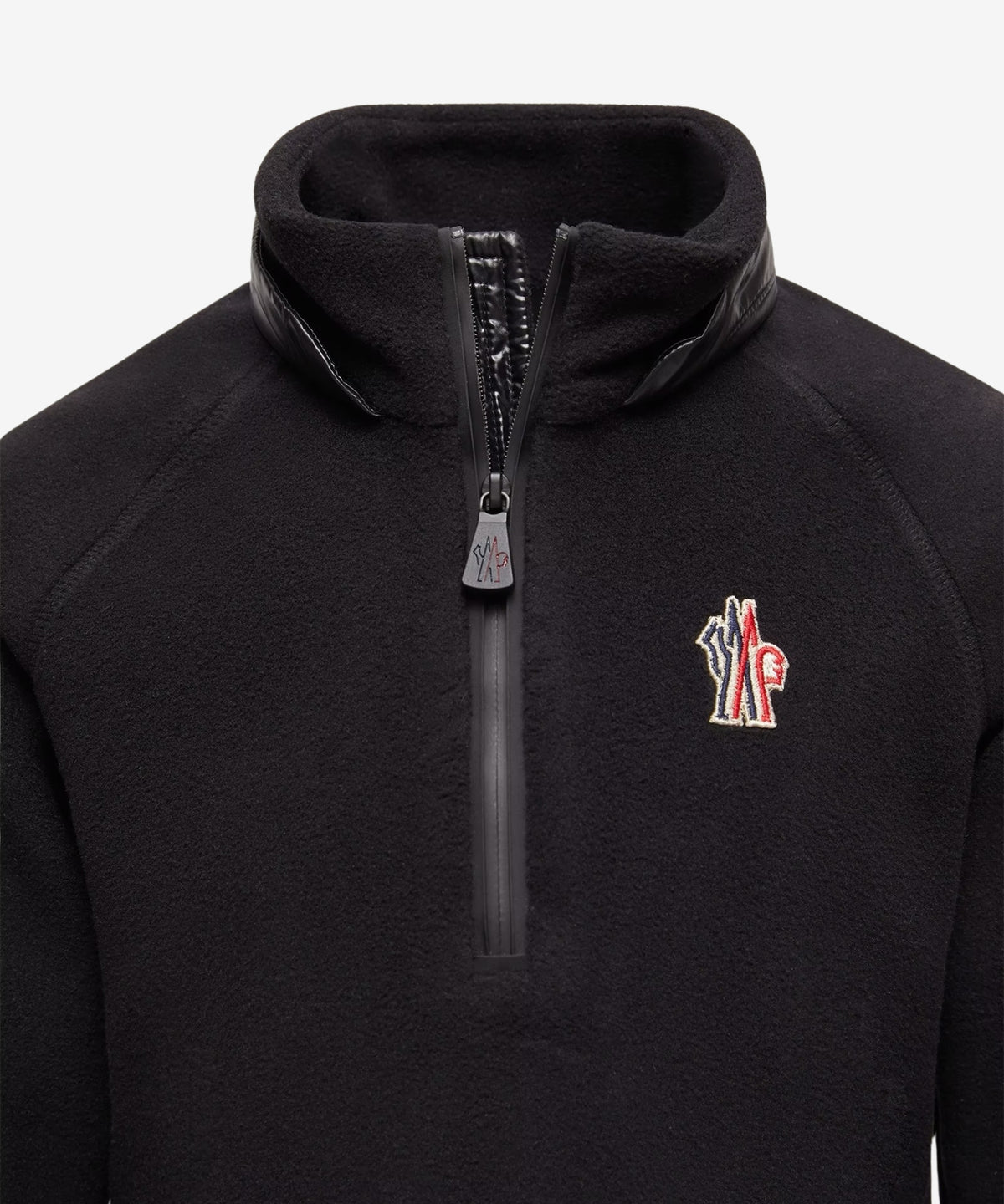 Ski Fleecetrøje m/Half Zip - Sort