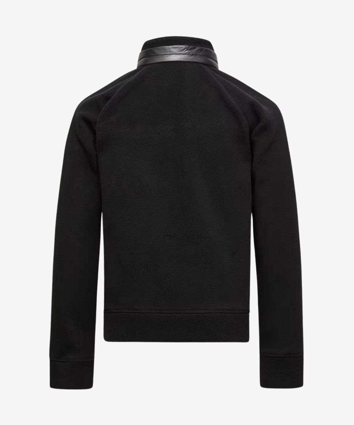 Ski Fleecetrøje m/Half Zip - Sort