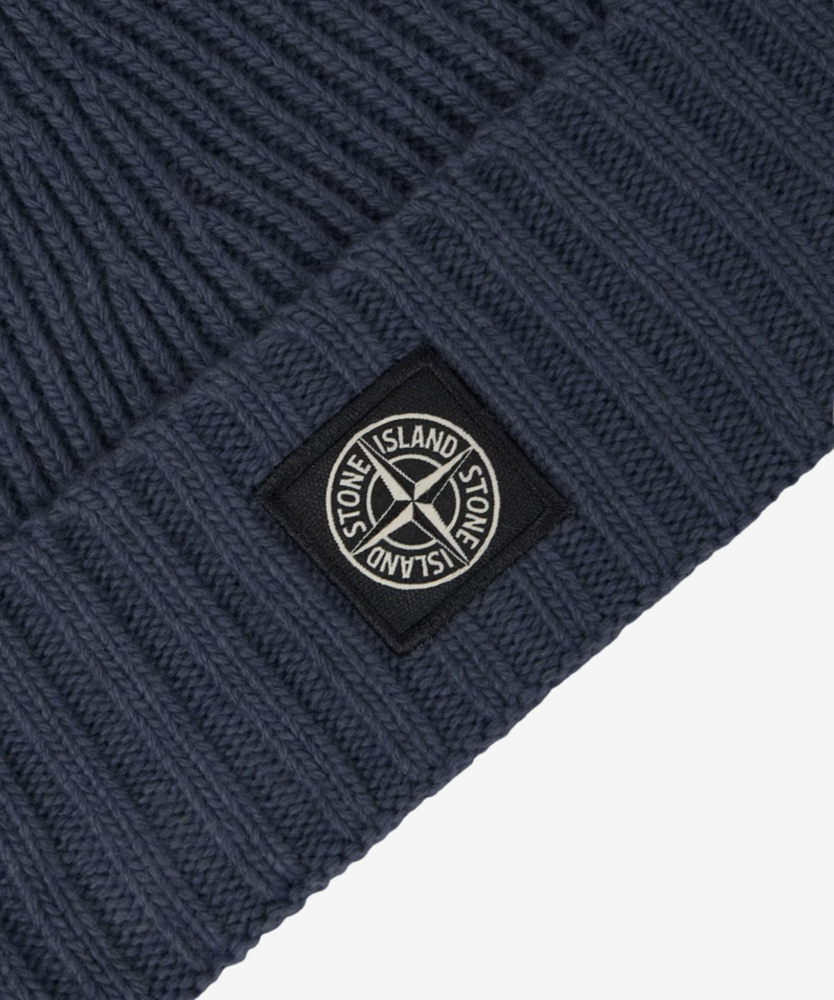 Uld Strikhue m/Logo - Navy