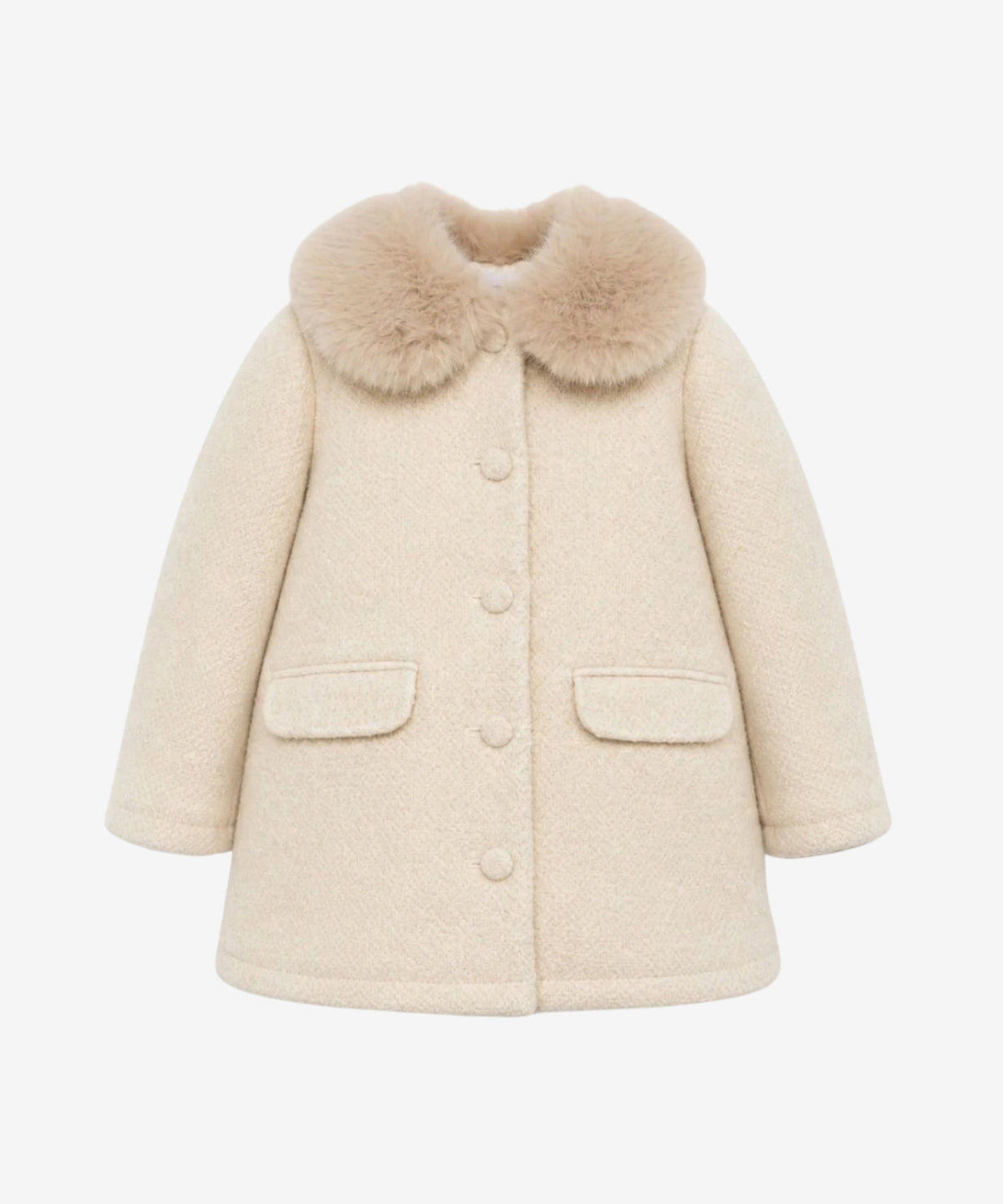 Milady Uld Frakke - Beige