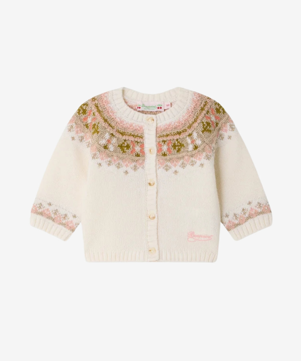 Maylia Uld Cardigan - Blanc Naturel