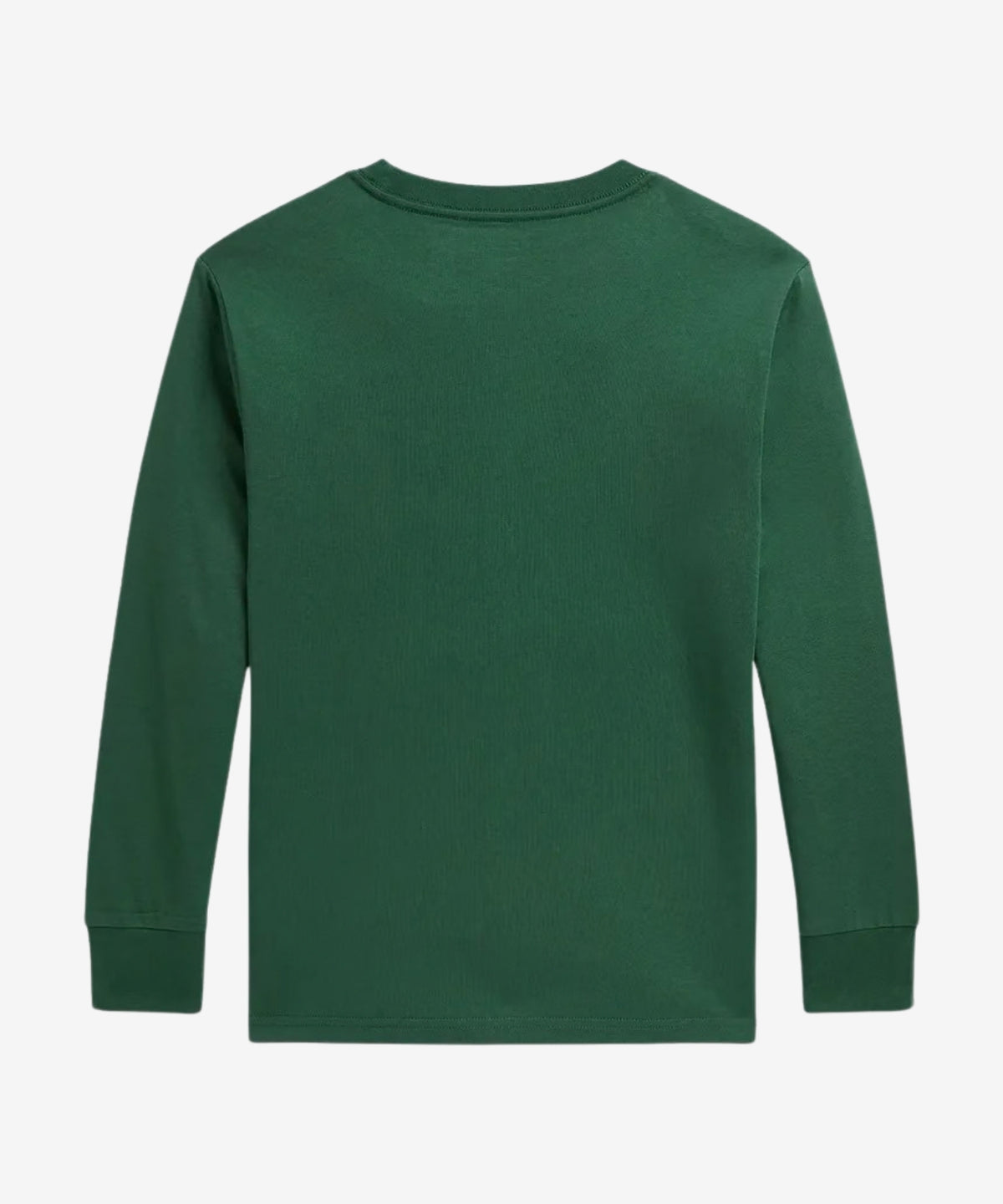 Langærmet T-shirt m/Polo Logo - Verano Green