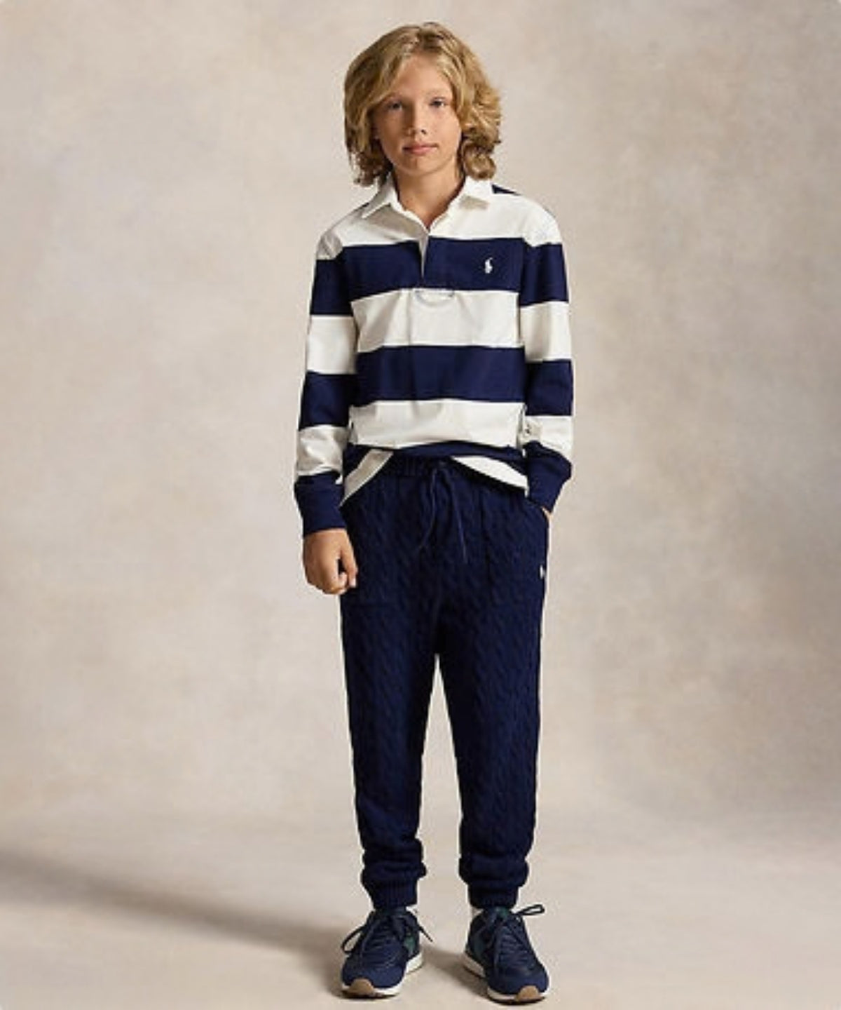 Rugby Polo T-shirt - Refined Navy/Nevis