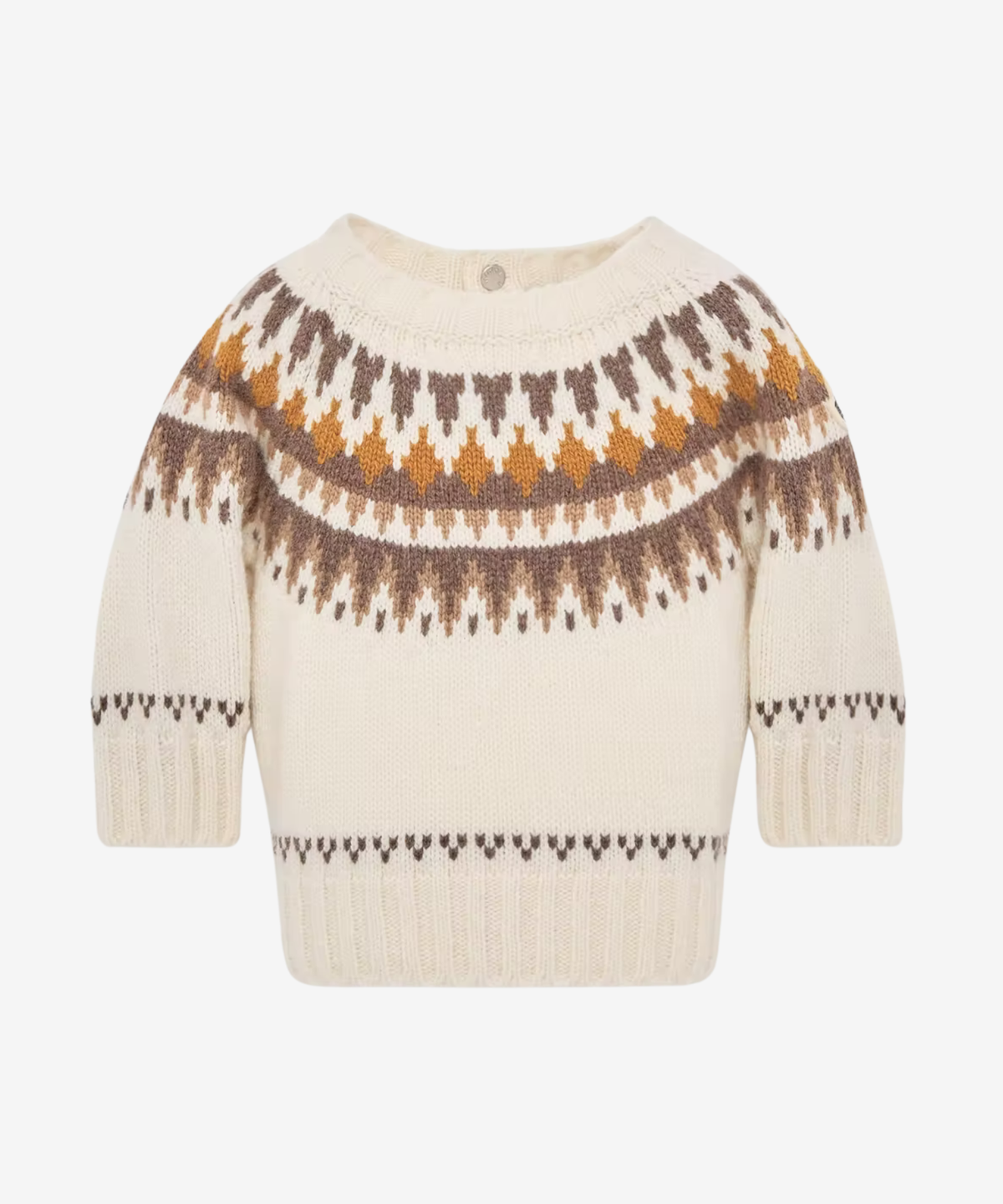 Uld/Cashmere Strik - Offwhite